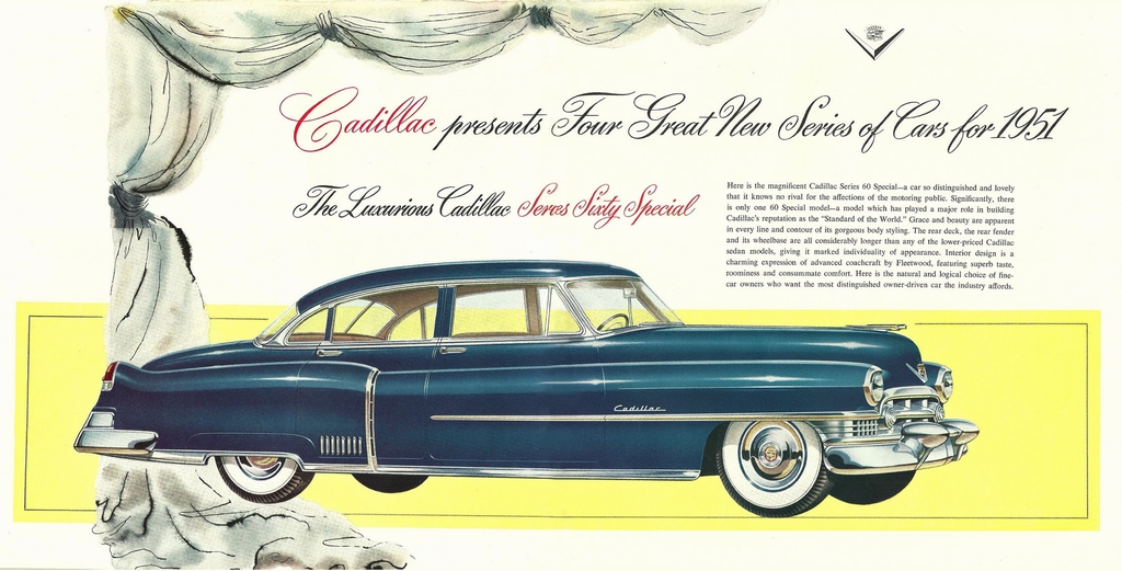 1951 Cadillac Brochure Page 10